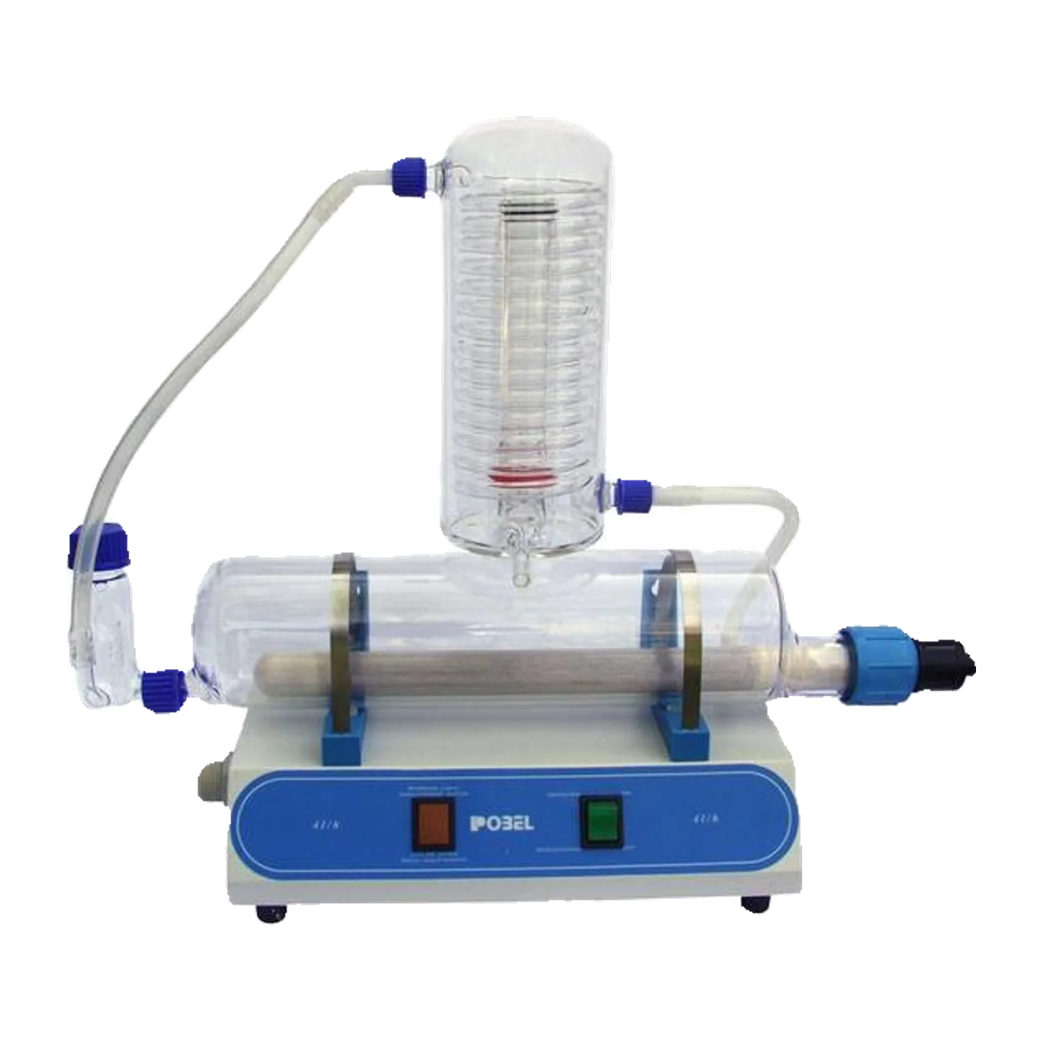 Destilador Automático de Producción Continua 4 L-h en Vidrio Borosilicato Pobel