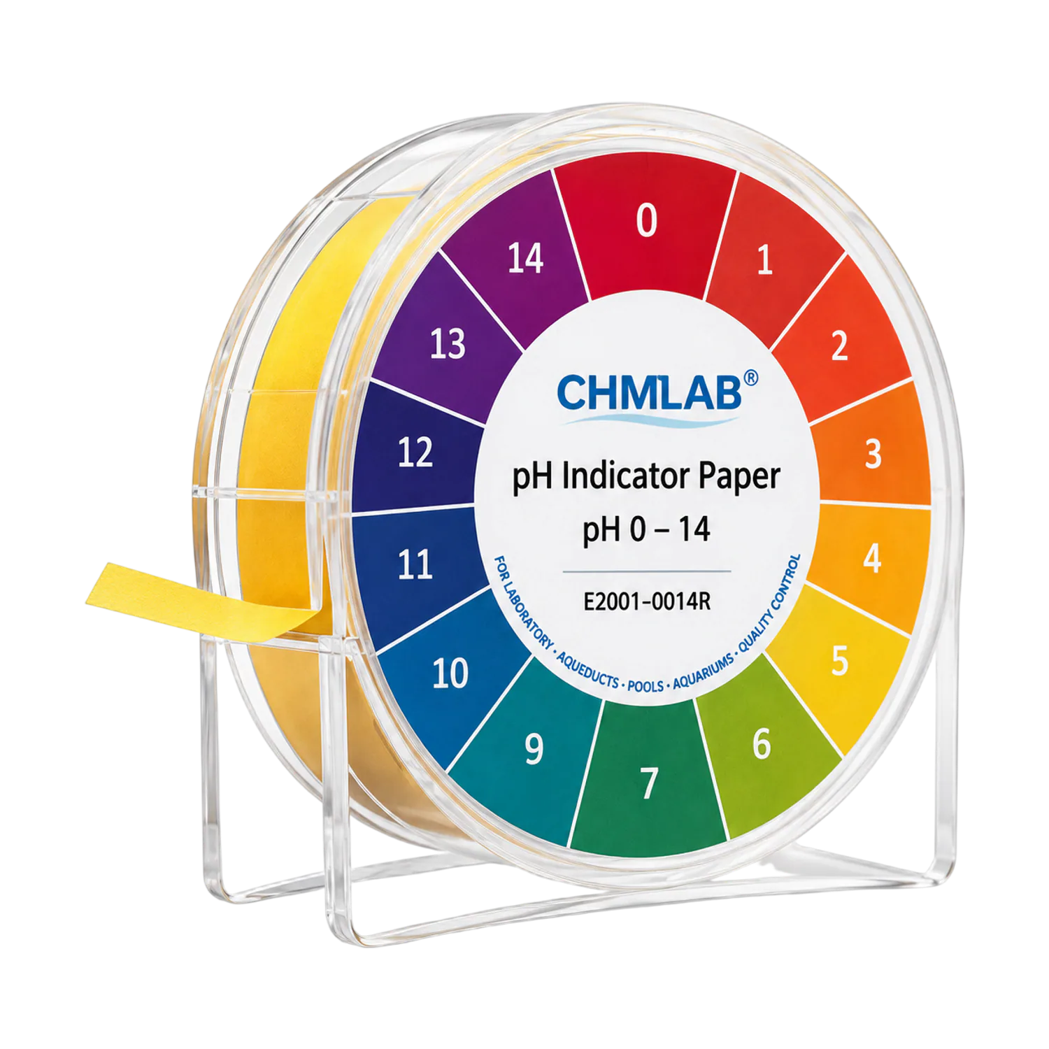 Papel Indicador de pH Rollo 0-14 CHMLAB