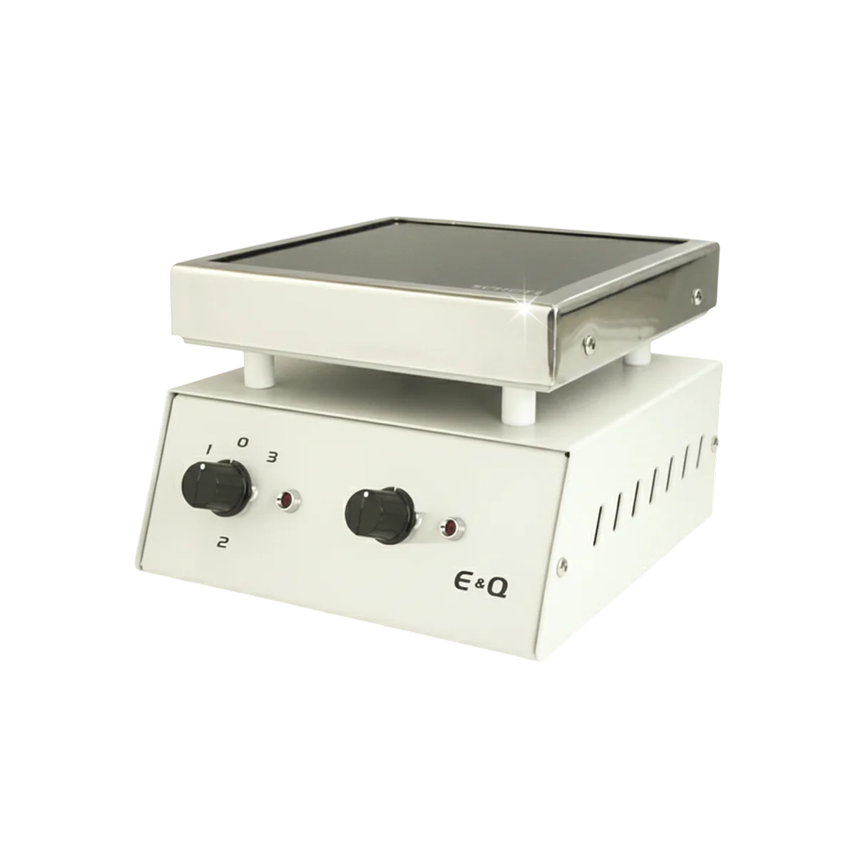 Agitador Magnético con Calentamiento Acero Inoxidable E&Q