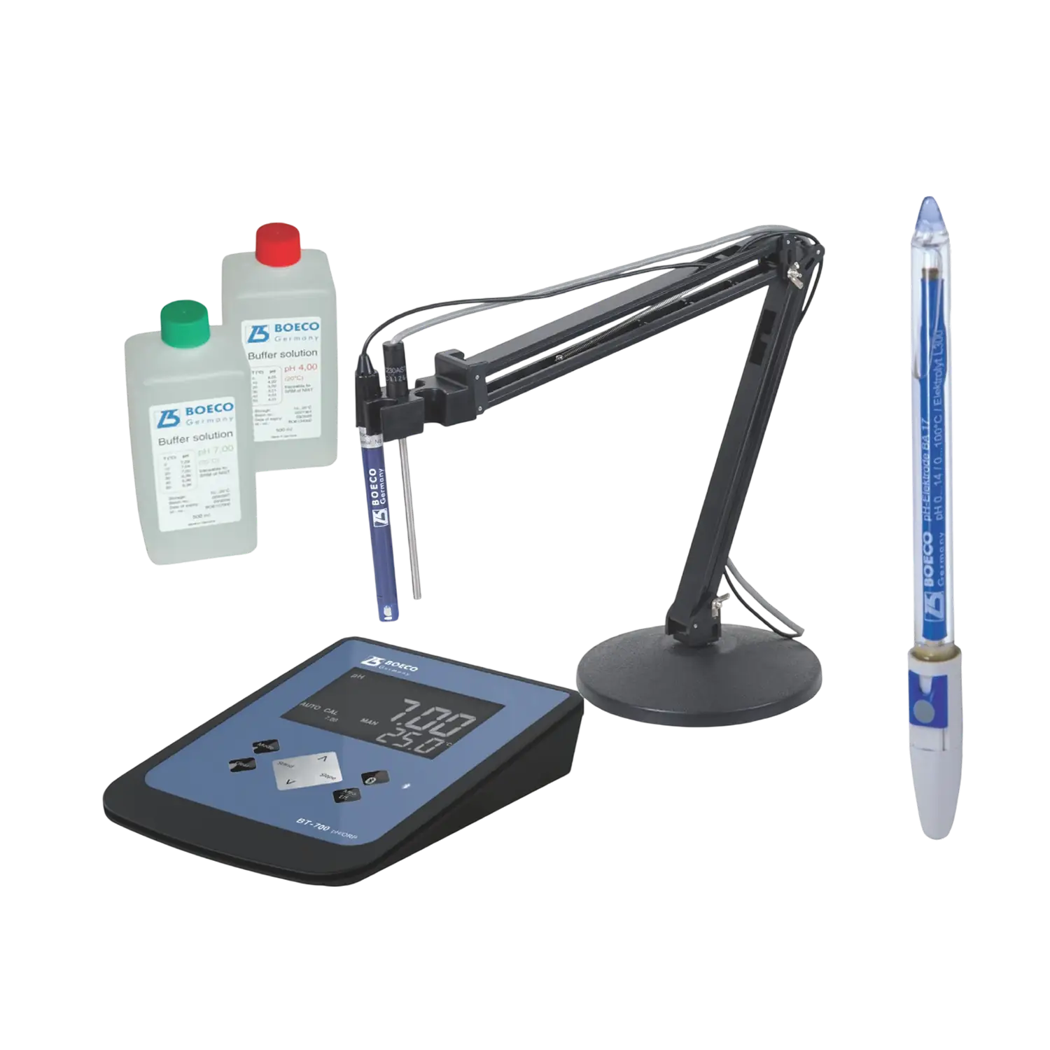 pHmetro de Mesa BT-700 Con electrodo de vidrio Boeco