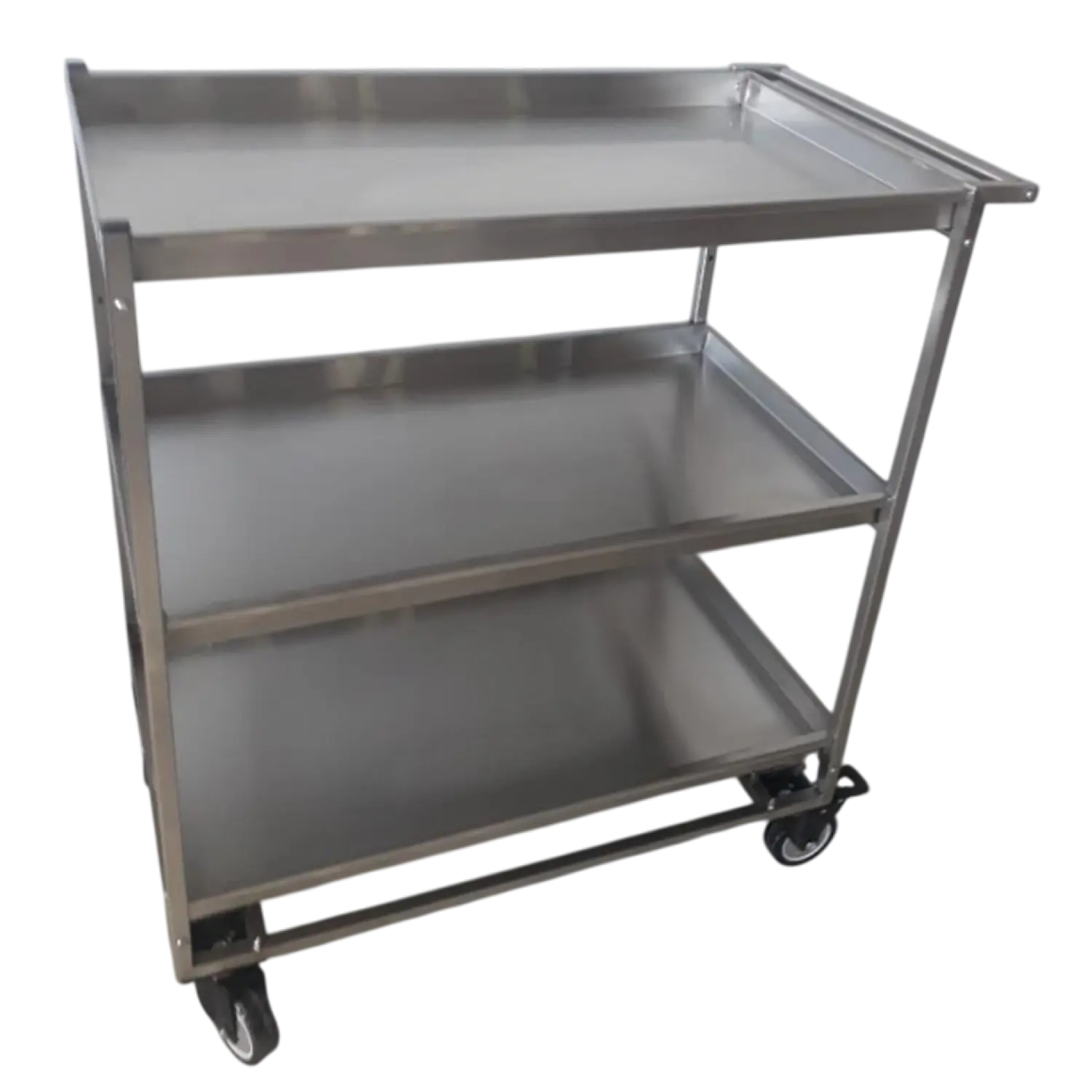 Carro de Laboratorio en Acero Inoxidable 304 – 3 Niveles E&Q