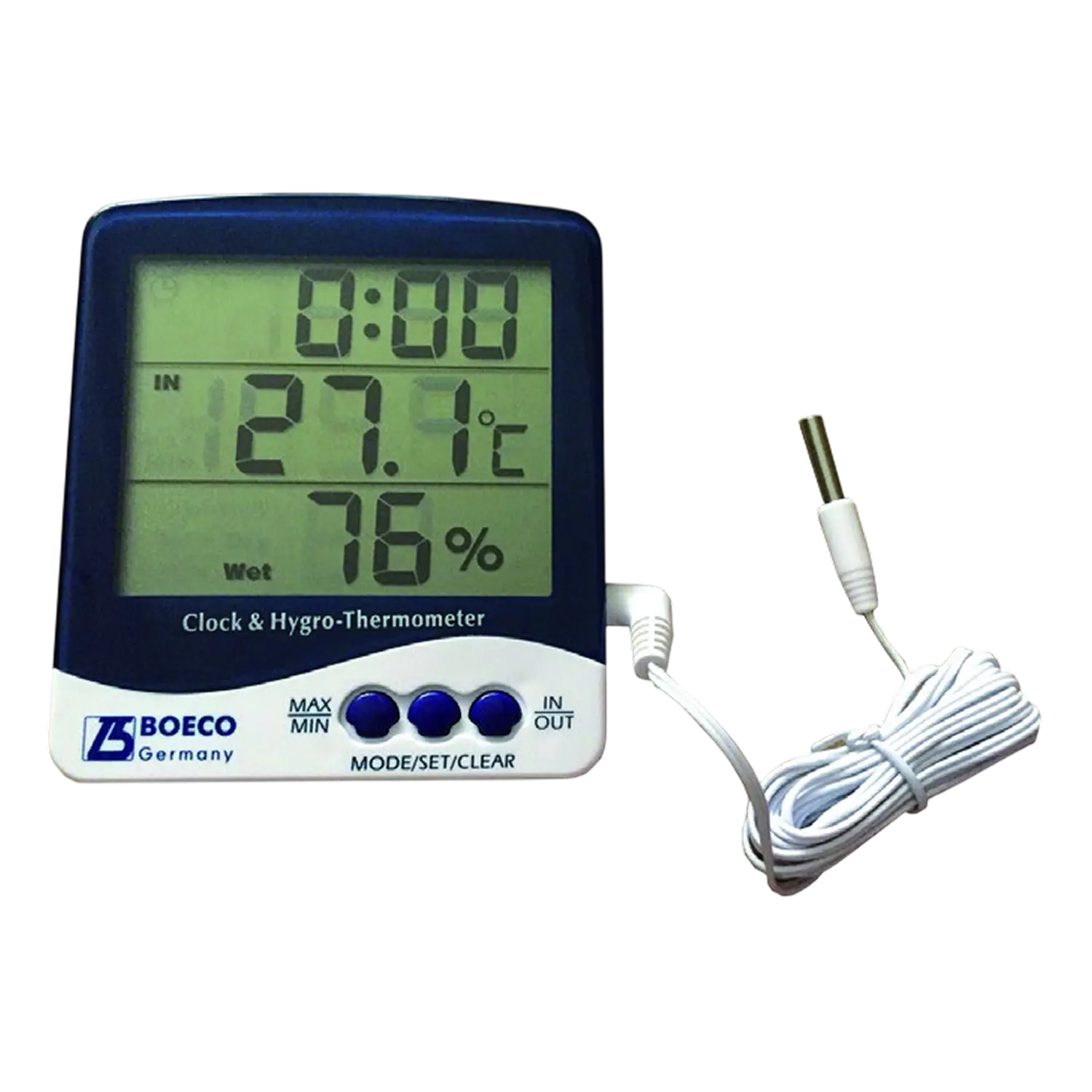 Termohigrómetro Digital 0-50 °C 25-95% HR BOE 327 Boeco