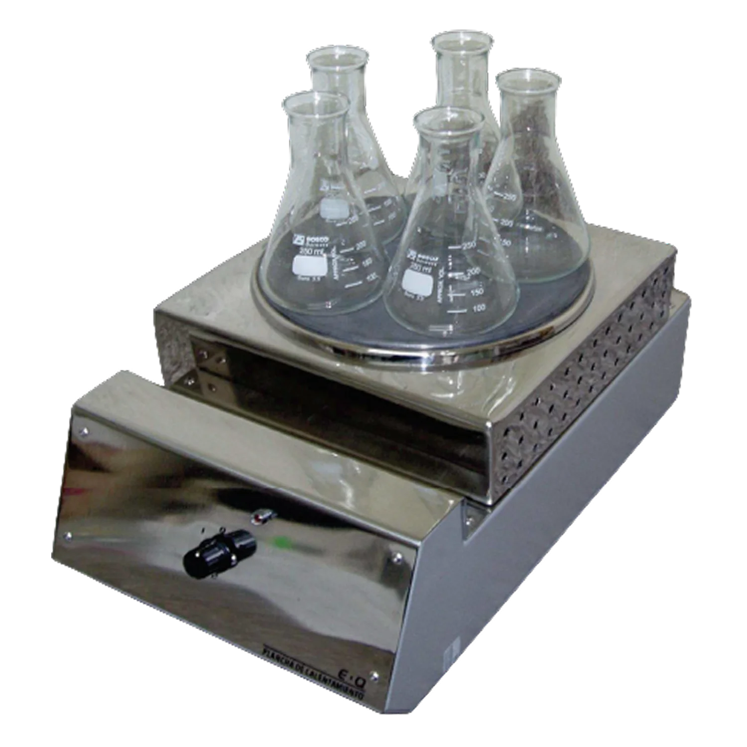 Plancha de Calentamiento 22cm 320°C - 500°C 1 Puesto E&Q