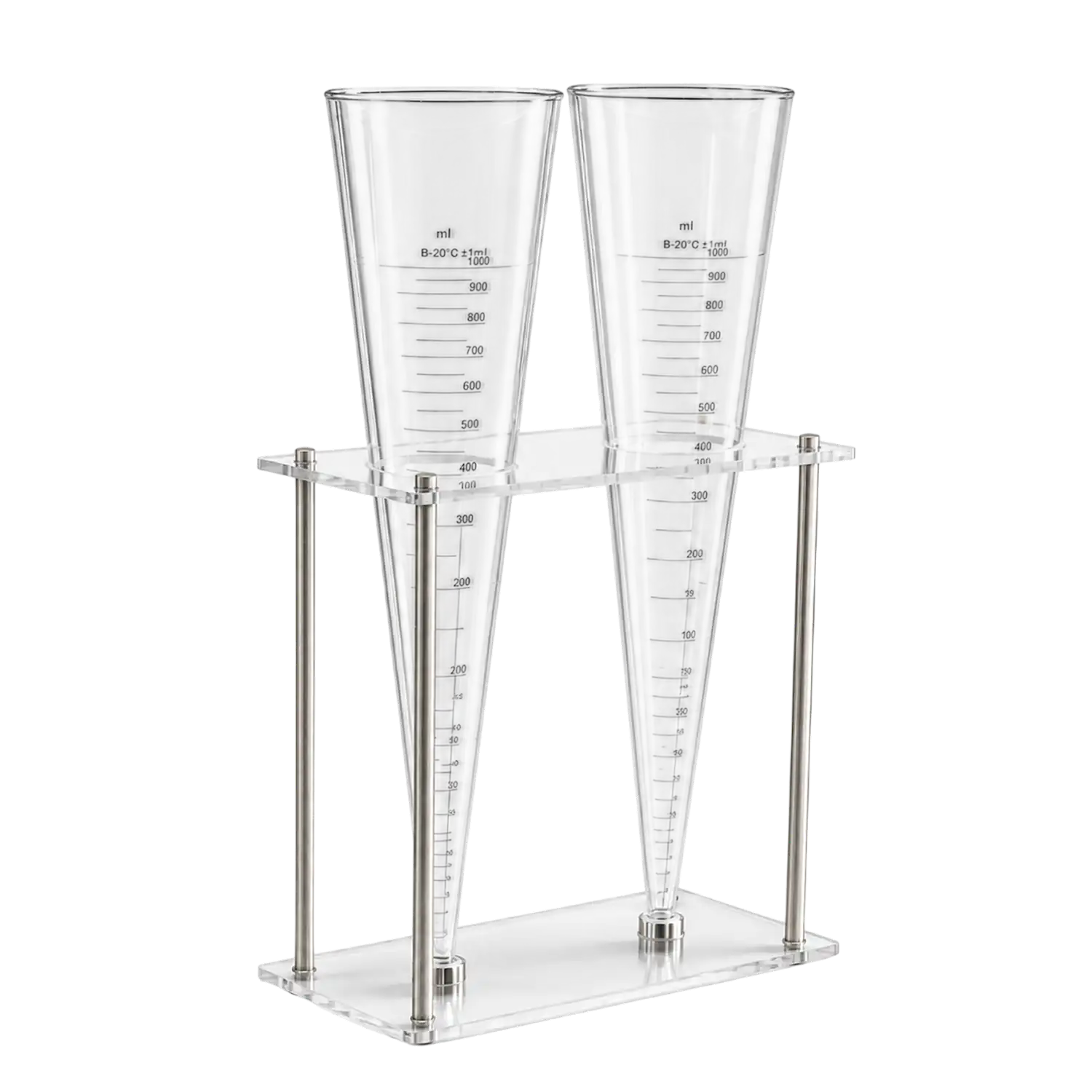 Cono de Sedimentación Imhoff Transparente en SAN de 1000 mL Kartell