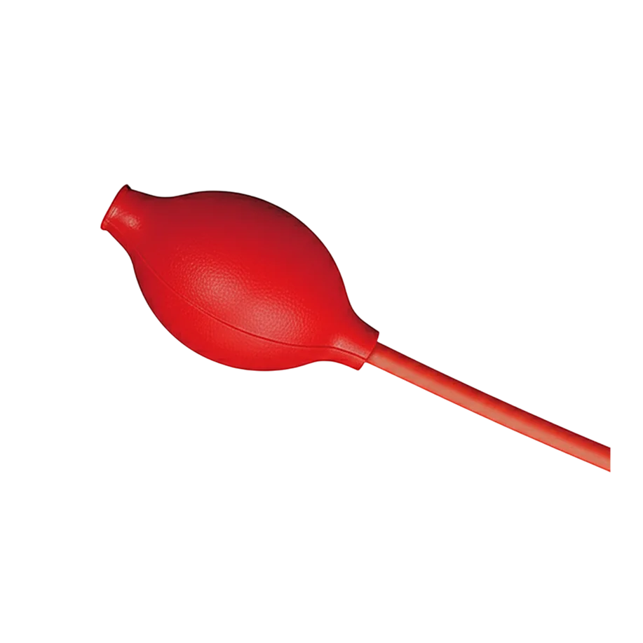Pera Sopladora para Bureta con Válvula – Goma Roja Boeco