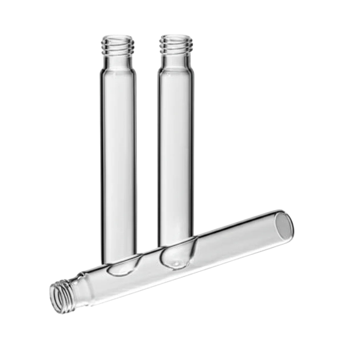 Tubo tapa rosca de vidrio borosilicato 3.3 Fondo plano Citoglass