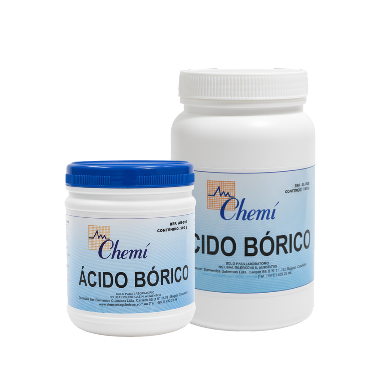 Ácido Bórico 99.9% Grado Reactivo Chemi