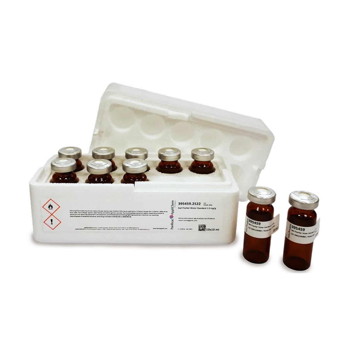 Patrón de Agua Karl Fischer 1.00 mg/g | Certificado | PanReac