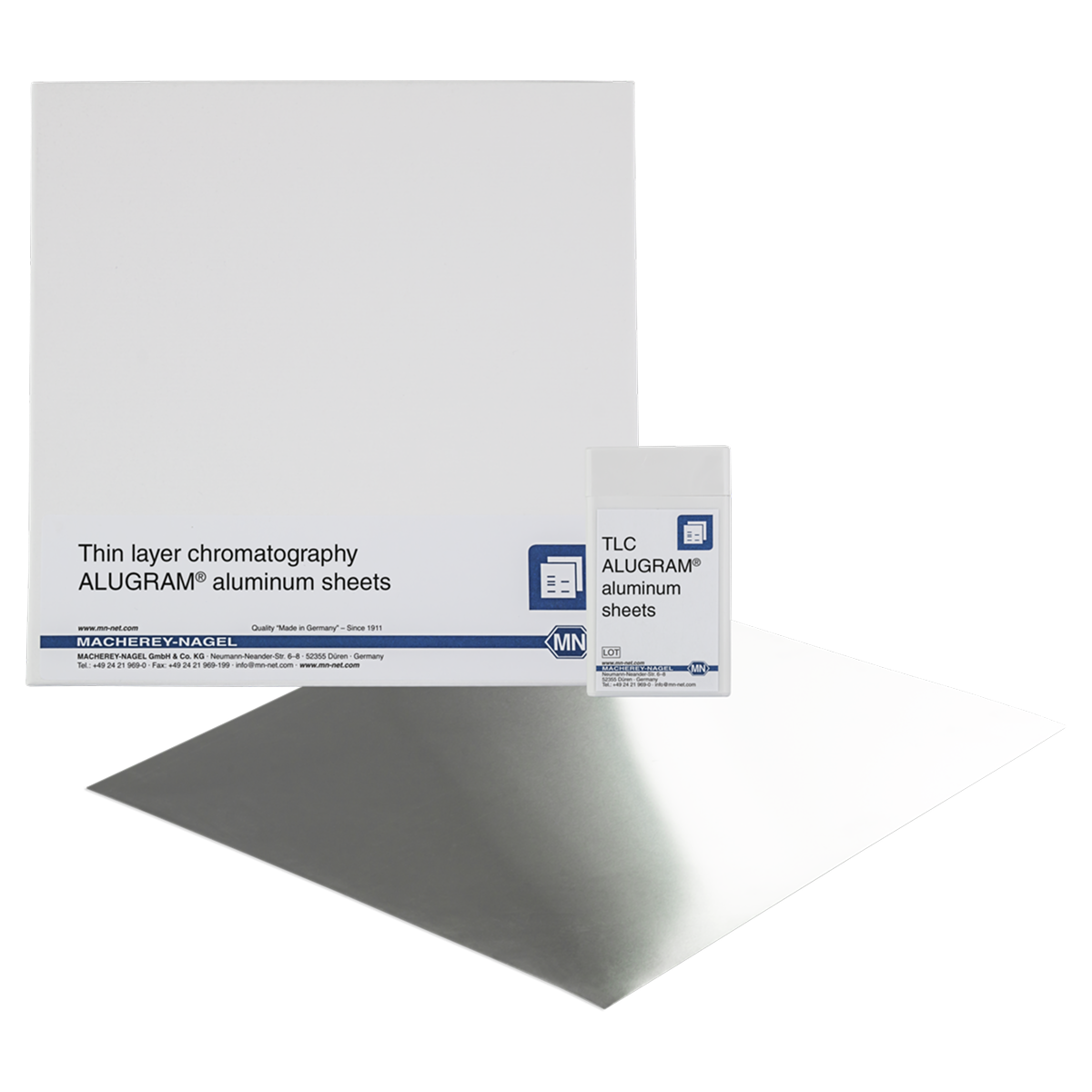 Cromatoplacas de Aluminio para TLC Sílica Gel 60 F254 Macherey-Nagel